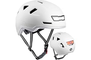 XNITO Bike Helmet with LED Lights - Urban Bicycle Helmet for Adults, Men & Women - CPSC & NTA-8776 Dual Certified - Class 3 E-Bikes, Scooters, Onewheel, Commuter, Mountain