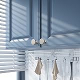 Amerdeco 10 Pack Brushed Satin Nickel Knurled Cabinet Knobs 1.2in Dia view 4