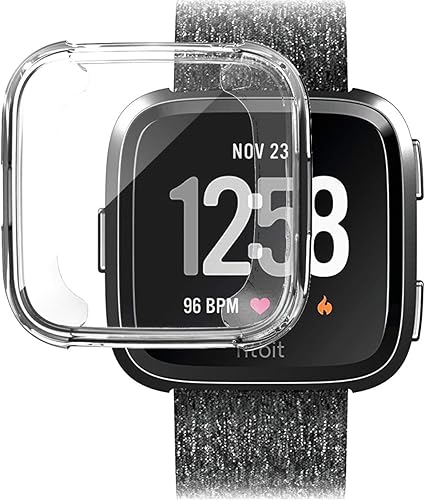 Amazon.com: Compatible con Fitbit Versa Watch Case ...