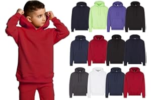BILLIONHATS Wholesale Kids Hoodie Sweatshirts Bulk Hoodies for Children, Warm Hooded Shirt Boys Girls Unisex, Donations Camp