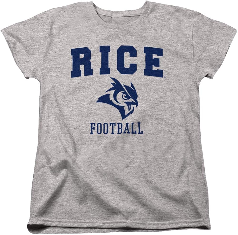 Rice University Official Football Women's T Shirt Clothing
