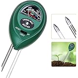 Covery 3 in 1 Soil Tester Moisture Meter, Light and PH acidity Tester, Plant Tester for Garden, Farm, Lawn, Indoor & Outdoor (No Battery needed) Easy Read Indicator