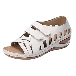 Arch Support Sandals Women's with Straps Orthopedic