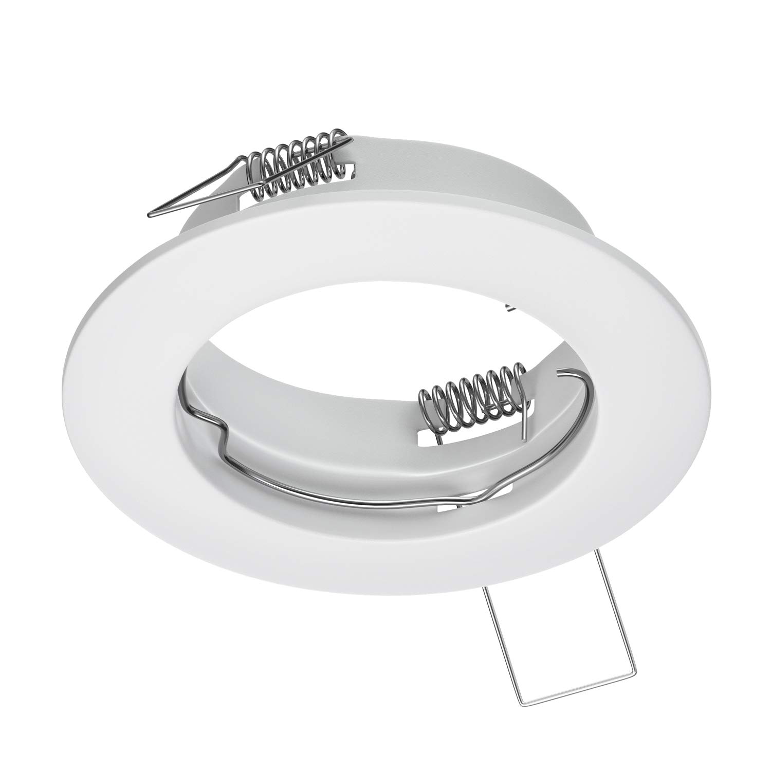 ledscom.de Recessed Ceiling Frame Fere, Round, matt White