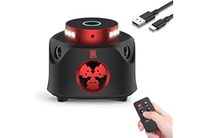 X-PEST Ultrasonic Rodent Repellent Indoor, Powerful Mouse Repellent with Remote Control, 3-in-1 Ultrasonic& PIR& Strobe Light, Ultrasonic Pest Repeller for Rodent/Mouse/Squirrel/Roach