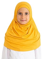 Prien Easy To Wear Hijab For Girls, Muslim Scarf
