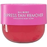 Bali Body Express Tan Remover | Self Tanner Remover & Exfoliating Body Scrub | Fake Tanning Eraser for Streak-Free Skin | Works on Self Tan, Fake Tan & Spray Tan | Vegan, Grapefruit Scent