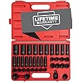 SUNEX TOOLS 2669, 1/2 Inch Drive Master Impact Socket Set, 39-Piece,, 9mm-30mm, Standard/Deep, Cr-Mo Steel, Radius Corner Design, Dual Size Markings, Heavy Duty Storage Case