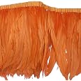 Sowder Rooster Hackle Feather Fringe Trim 10-12inch In Width Pack