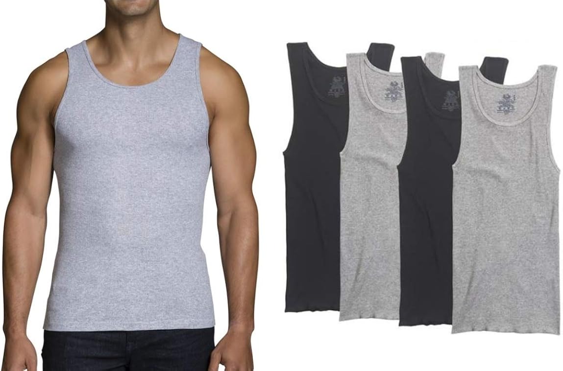 Fruit of the Loom Men's A-Shirts: Clothing