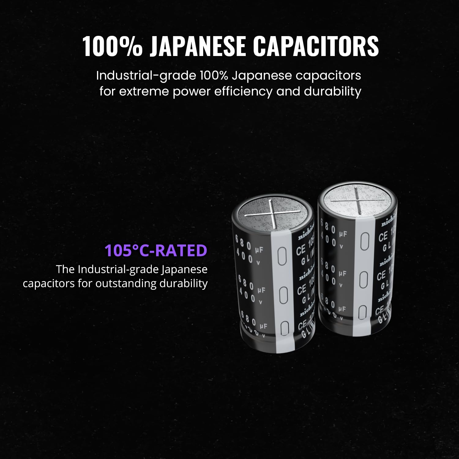 Enermax Revolution D.f. X Argb Atx3.0 Pci-E 5.0 Compact Gaming&Amp;Streaming Pc Power Supply 1650W 80Plus Gold (Full Modular, 2X 12Vhpwr, Semi Fanless), Ert1650Ewt, Black - View 8