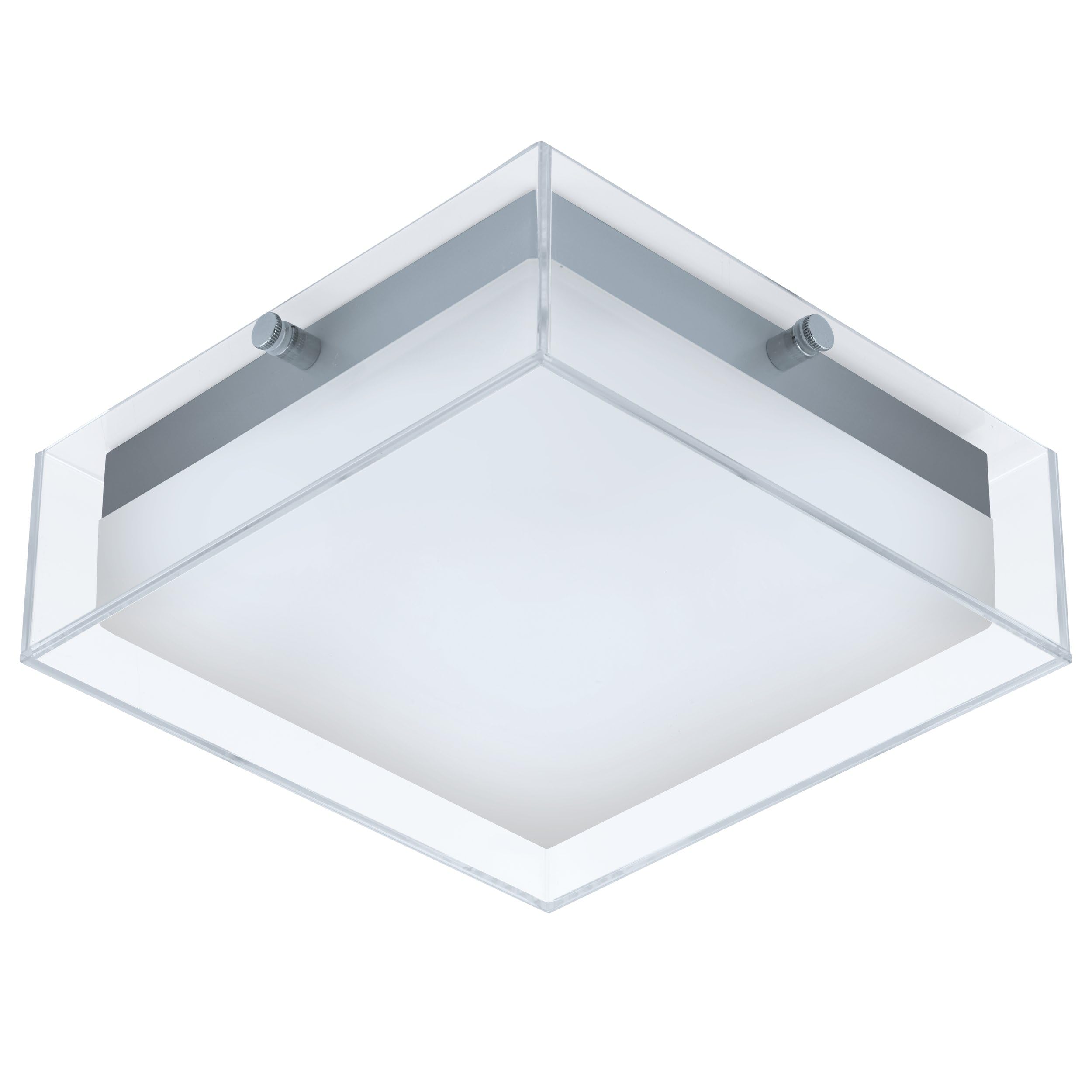 EGLO 94874 Outdoor Light, Integrated, Silver