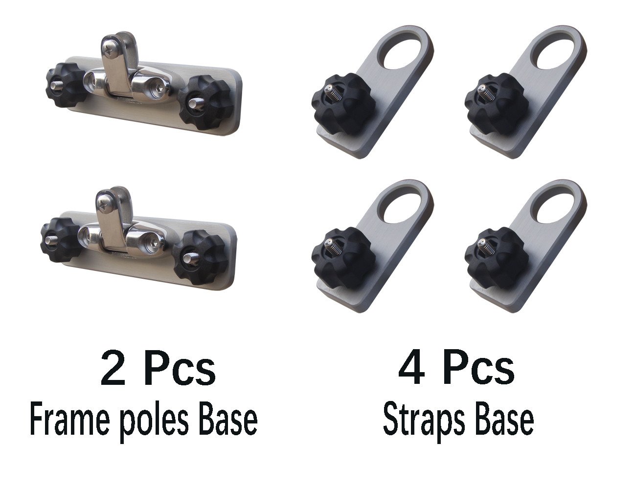 Brocraft Lund Sport Track/Versatrack Tracker Bimini Top Mount/Canopy Mounts/Versatrack Boat