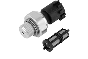 RICMJEND 12673134 926041 Engine Oil Pressure Sensor Switch Sending Unit with Screen Filter Compatible with GM Chevy Avalanche Camaro Express Impala Tahoe GMC Buick Cadillac Hummer Pontiac Saab