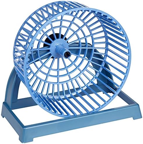 Kennelpack Limited Hamster Wheel with Stand (One Size) (Blue)
