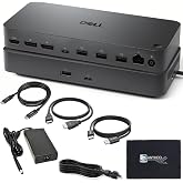 Pro Dock WD25 USB-C Docking Station &ndash; 100W Power, Dual 4K Display Support, Includes Anyhdd HDMI, DisplayPort and C to C Cable, 3 Year Warranty