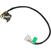 DC IN Power Jack Cable For HP Pavilion 17-x000 17-x005cy 17-x017cy 17-x027cl 17-x040ds 17t-x100 17-x108cy 17-x127cl 17-x137cl 17-x173dx Laptop Charging port plug in Socket Connector Harness Wire NEW
