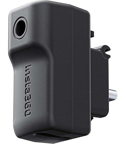 Amazon.com : insta360 X3 Mic Adapter, External Microphone Adapter