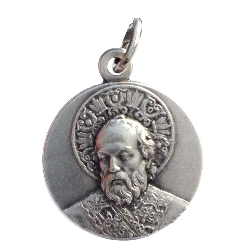 I G J Saint Nicholas of Bari Medal - The Patron Saints Medals