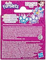 Furby Furblets Loo-Lay Mini Electronic Plush Toy White Orange view 4