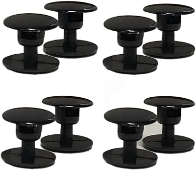 Koomduk 8 Sets Replacement Rivets for Beach Clog Shoe Strap Repair