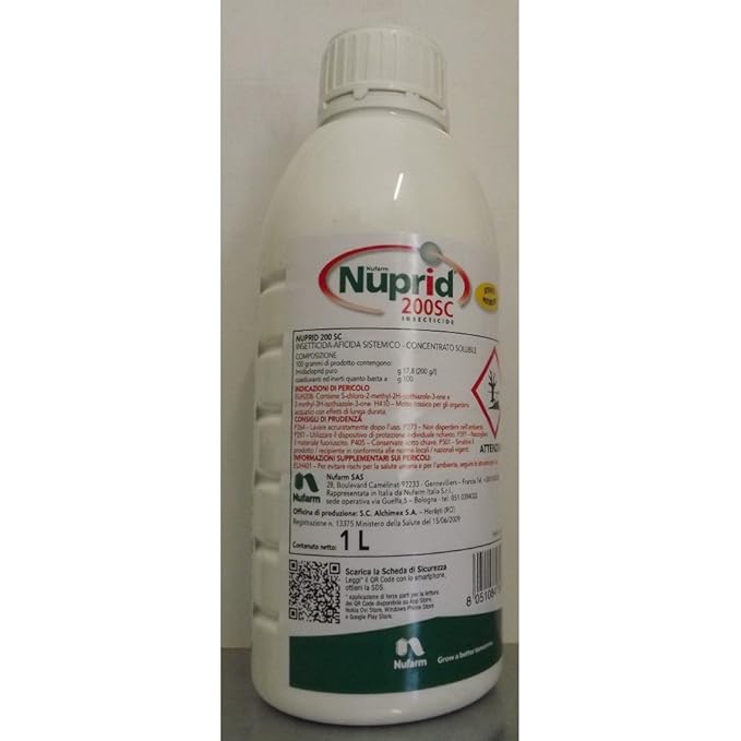 nuprid 200 SC Type confidor Imidacloprid Systemic Insecticide Aphids