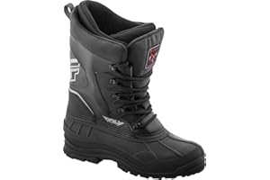 Fly Racing Aurora Snow Boot (Black, 10)