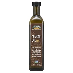 NOW Foods, Almond Oil, Light Nutty Flavor, Expeller Pressed, Non-GMO Project Verified, 16.9-Ounce