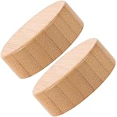 ROMISBABA 2pcs Replacement Jar Lids Stylish Bamboo Covers for Glass Spice Jars Sealing and Versatile Use Anti-leakage Kitchen Bottle Covers 1.61 Inch Inner Diameter