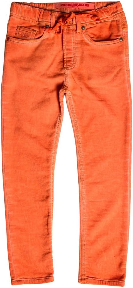 Carrera Jeans - Jogger Jeans 730 for boy, Straight Style, Plain Colour, Fleece Inside, Regular fit, Regular Waist