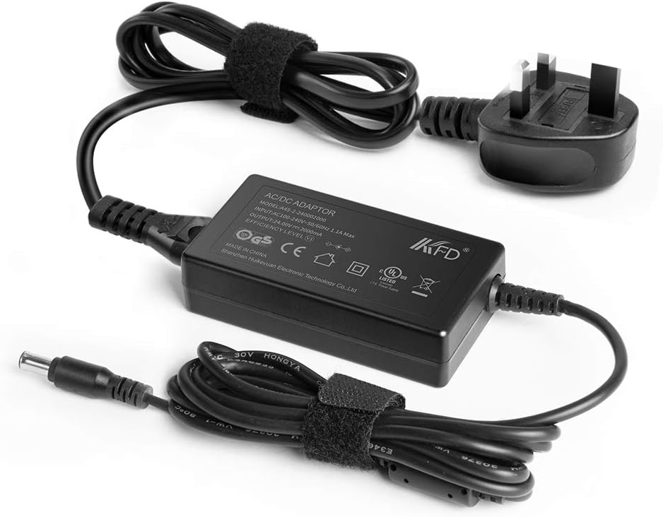 24V Power Supply Adapter for Epson Perfection V600 V500 V550 V750 V800 V850 A411E J221A J252A Photo Scanner Epson WorkForce GT-S80 GT-S50 GT-1500 GT-2500 GT-X970 GT-X900 DS-510 Printer Charger Cable