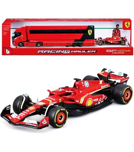 Amazon.com: Xiangtat 1/18 Model Car for Ferrari SFR F1 2024 SF24