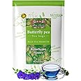 Hida Beauty Pure Butterfly pea Loose leaves 30 Tea bags blue purple violet Premium tea natural colors natural taste
