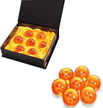 BRone Bolas del Dragón Dragon Ball, 7PCS DragonBall Z Bolas de Dragón 1 a 7 Estrellas