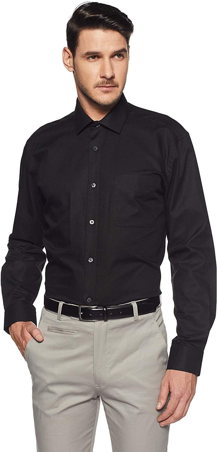SWISSCOTT Men's Slim Fit Formal Shirt