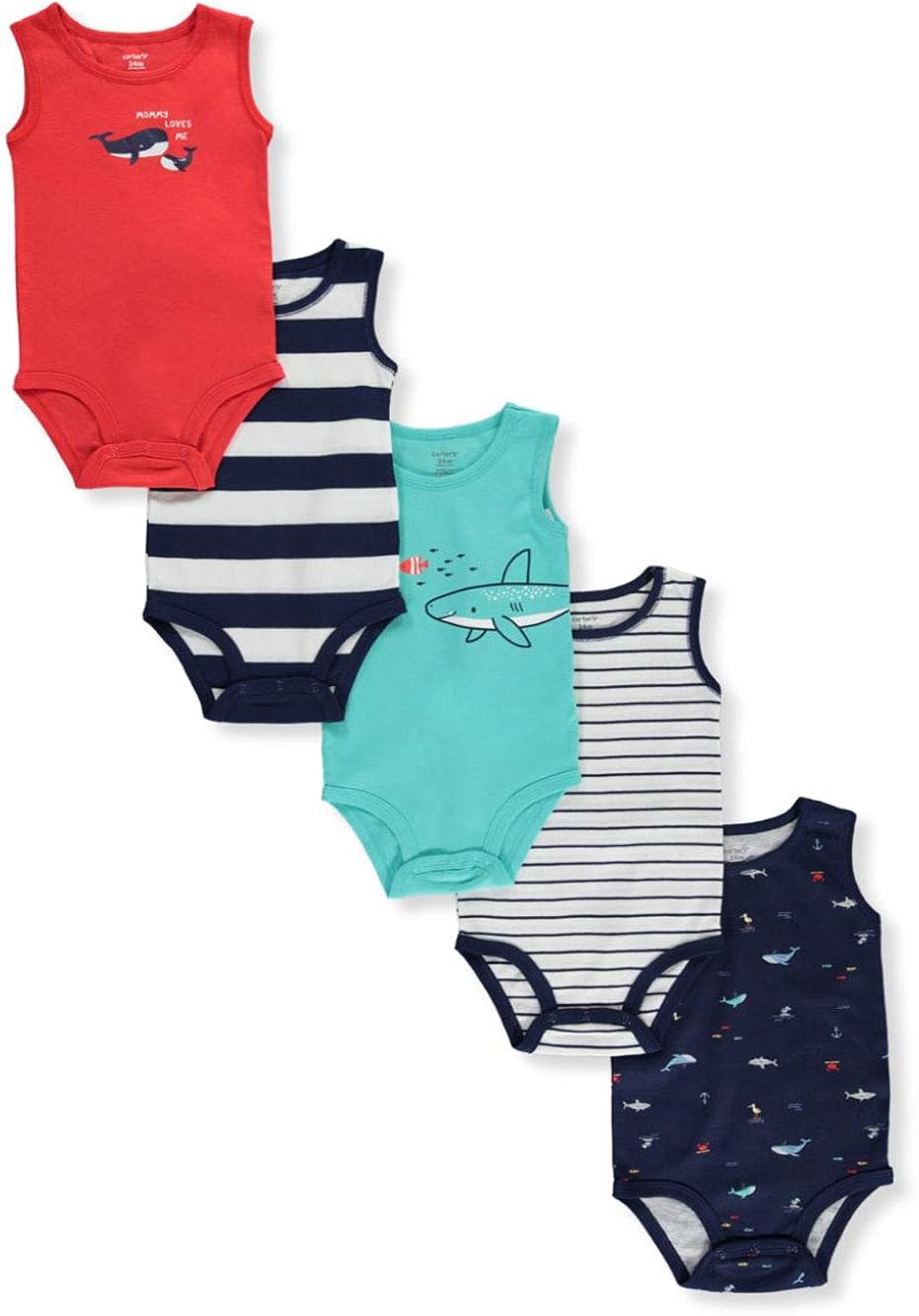 carter's sleeveless onesies