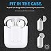 Lastma Upgrade Ultra Thin Airpods EarPods Cover [Fit in The case] [3 Pairs] Anti-Slip Earbuds Silicone Cover Compatible with Apple AirPods 2 & 1 or EarPods - Black