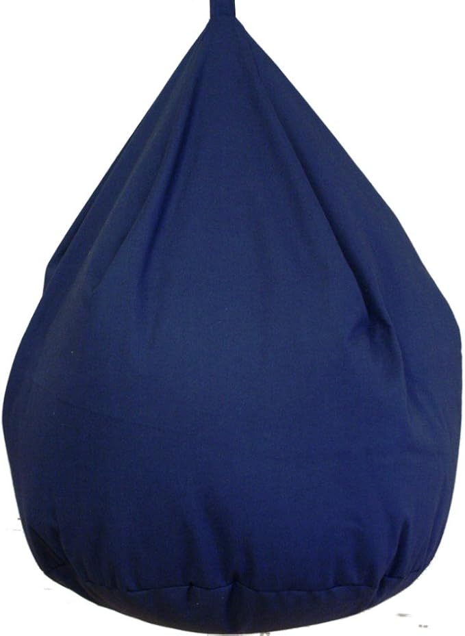 Hallways Children Size Cotton Navy Blue Bean Bag Amazon.co.uk Kitchen