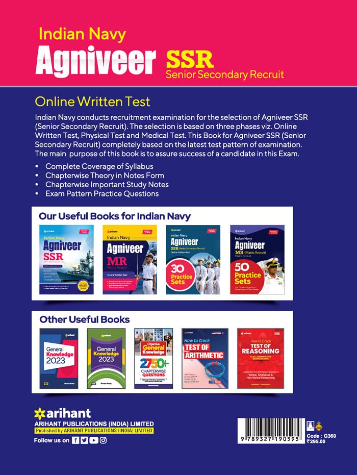 Indian Navy Agniveer SSR Online Written Test 2