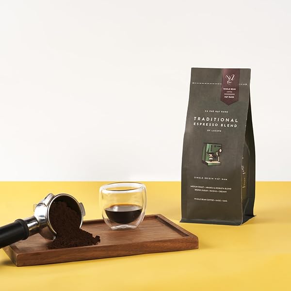 TRADITIONAL ESPRESSO BLEND – VIETNAMESE COFFEE (8.8 OUNCE (PACK OF 1), TRADITIONAL ESPRESSO BLEND)