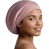 Joyhabit Silk Bonnet for Sleeping | Hair Shine & Friction Care Soft Skin-Friendly, Adjustable, Fits All Hair Types