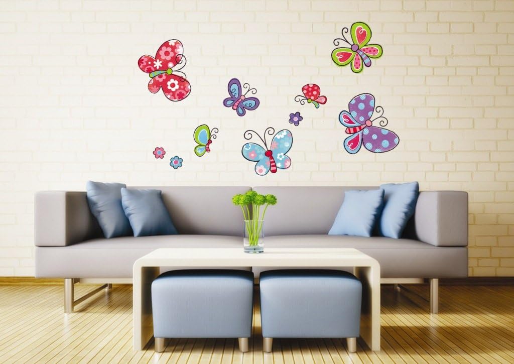 8 Butterfly Wall Sticker for Home Decor Living Room Nursery Room Decoration - Image 3