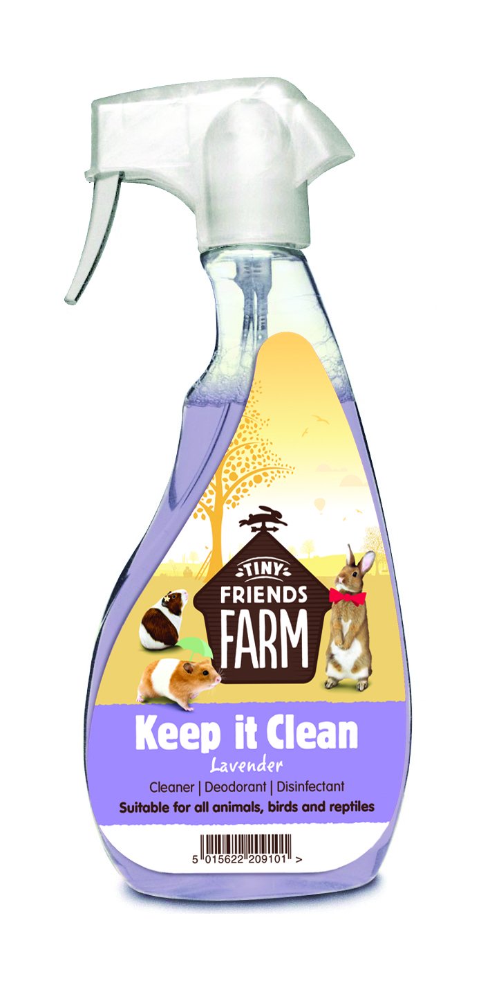 Supreme Tiny Friends Farm Keep It Clean Lavender Disinfectant Spray 500 ml