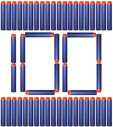 Ranphykx 100PCS Toys Soft Darts for Nerf N-Strike Elite Series Blasters