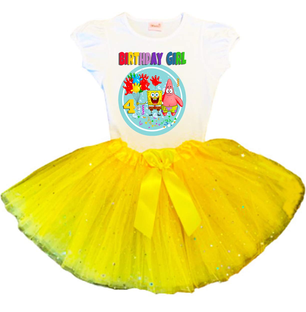 yellow tutu dress