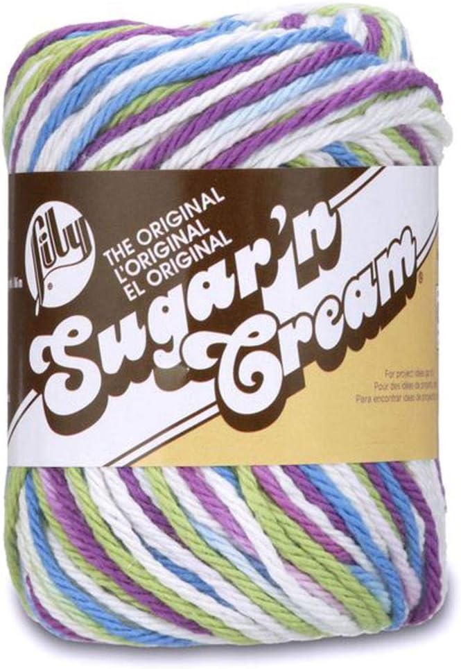 Lily Yarns Fruit Punch Lily Sugar 'n Cream Ombre (02319)