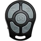 Remote Bluetooth Phone Camera Shutter, Zoomable Focus Flash Universal Wireless Camera Selfie Controller Release for iPhone and Android Smartphones by Lifbetter