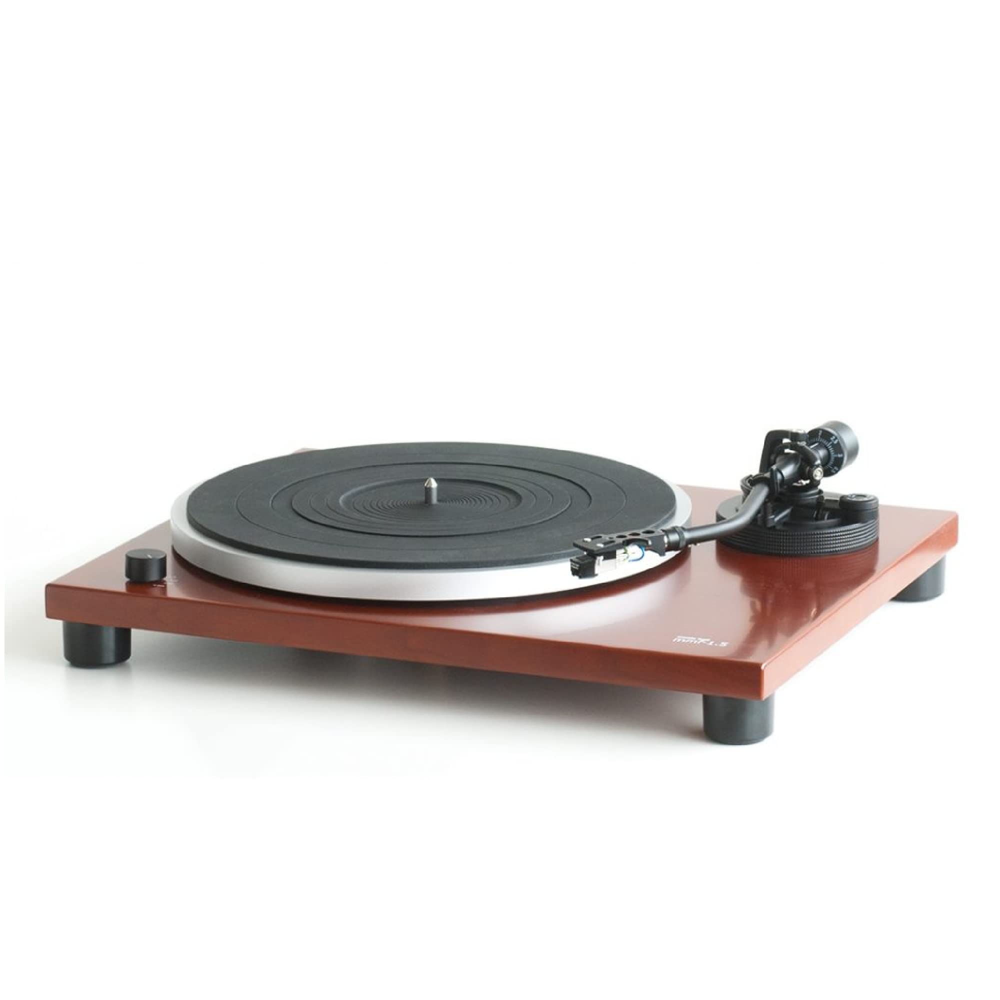 Experimente un sonido cristalino con Music Hall Tocadiscos mmf-1.5 Preamplificador de fono incorporado Brazo de aluminio en forma de S Cabezal extraíble Diseño de transmisión por correa de bajo ruido Montaje rápido y fácil