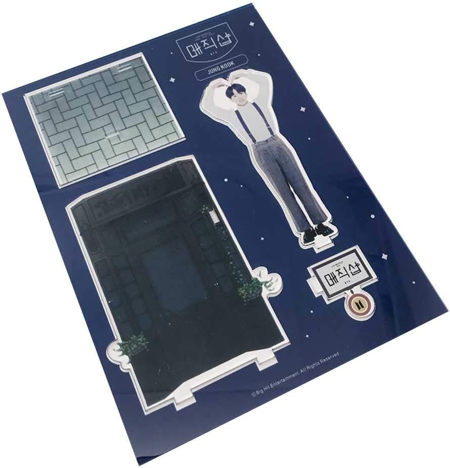 Canghai Kpop ฺBTS 5th Muster Stand Figure Acrylic Figure Model Mini Standee Figure Doll Display Figure(H01)