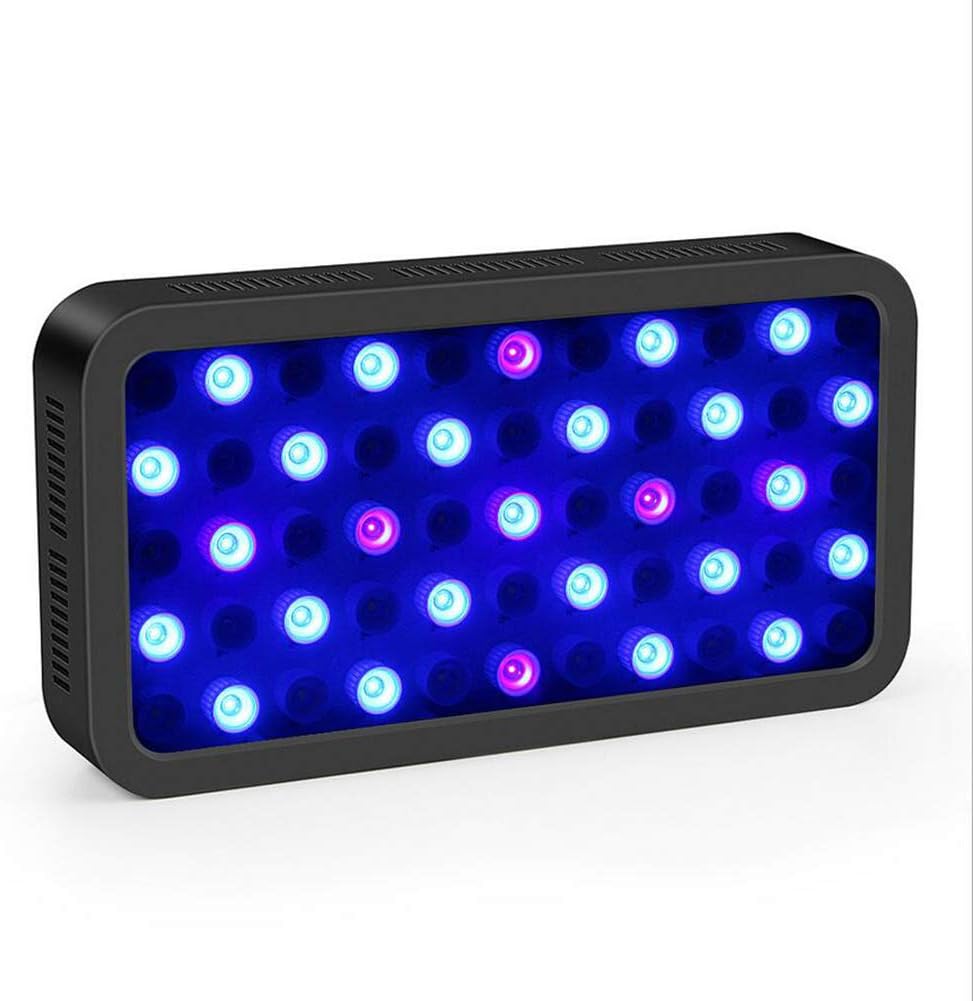 AKL WiFi LED Aquarium Light, 165W WiFi Dimmable Fish Tank Light Full Spectrum Timer Control for Reef Coral Fish